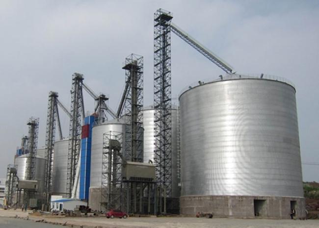 葫芦岛大型钢板库构造参数及水泥储存质量